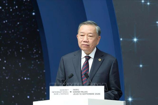 Tổng Bí thư, Chủ tịch nước Tô Lâm đề xuất sáng kiến hợp tác không gian vì phát triển và khả năng chống chịu