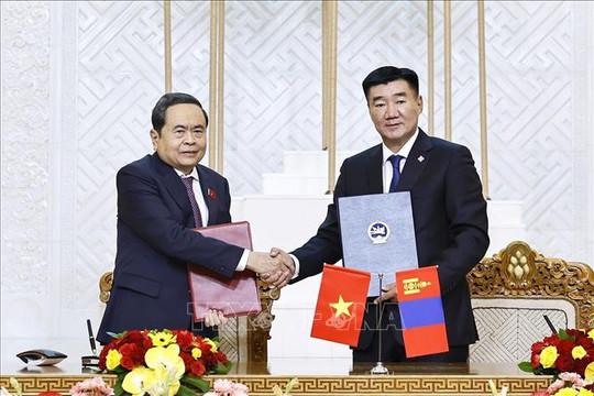 Quốc hội Việt Nam và Quốc hội Mông Cổ tăng cường hợp tác