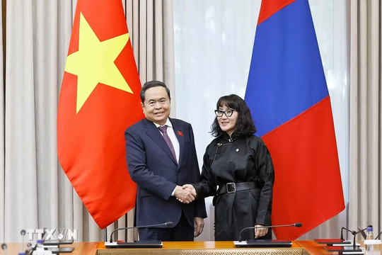 Chủ tịch Quốc hội Trần Thanh Mẫn: Nhóm Nghị sĩ hữu nghị là cầu nối quan hệ Việt Nam - Mông Cổ
