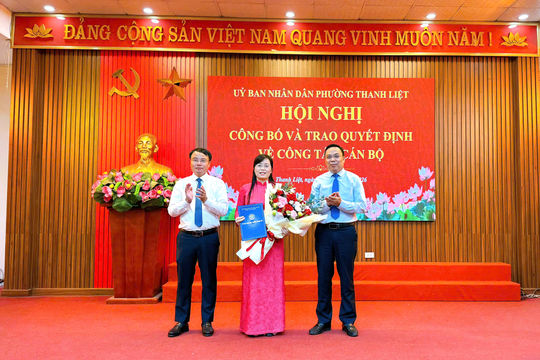 Phường Thanh Liệt kiện toàn cán bộ, tăng cường giám sát cộng đồng