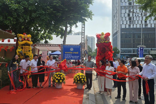 Xuân Đỉnh xây dựng tuyến phố văn minh trong kỷ nguyên số