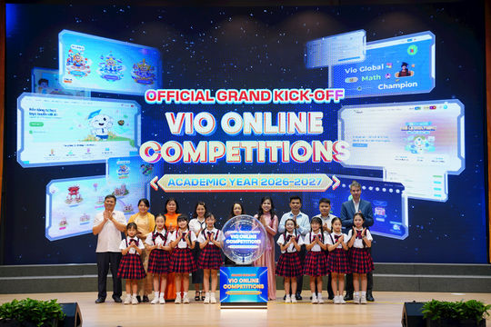 Phát động chuỗi sân chơi trực tuyến VIO năm học 2026-2027