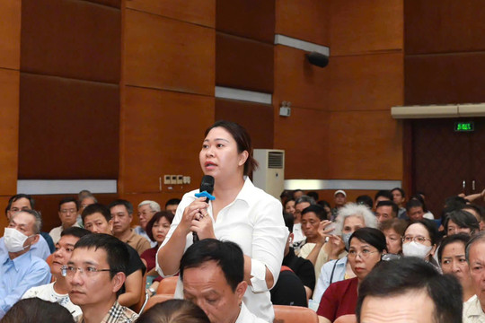 Phường Bạch Mai lấy ý kiến dự thảo phương án bồi thường thực hiện Dự án trục không gian Quốc lộ 1A