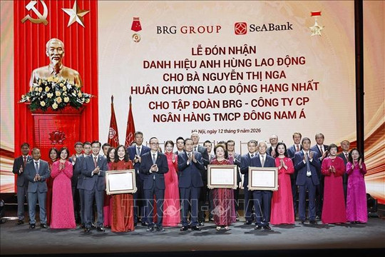 Chủ tịch Quốc hội Trần Thanh Mẫn: Hình thành các tập đoàn kinh tế tư nhân mạnh, có năng lực cạnh tranh quốc tế