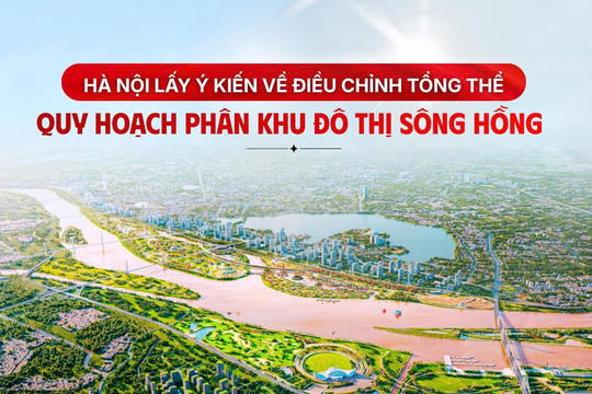 Hà Nội lấy ý kiến về điều chỉnh tổng thể Quy hoạch phân khu đô thị sông Hồng