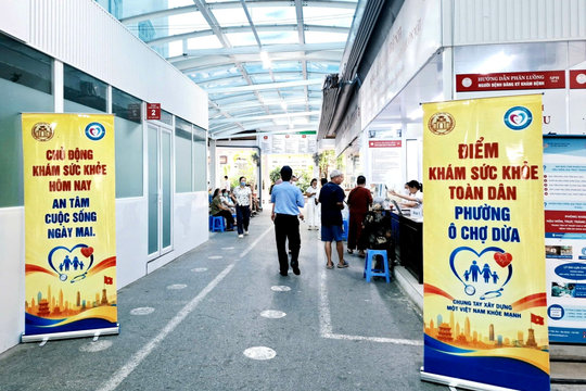 Phường Ô Chợ Dừa: Chủ động sàng lọc, quản lý sức khỏe người dân