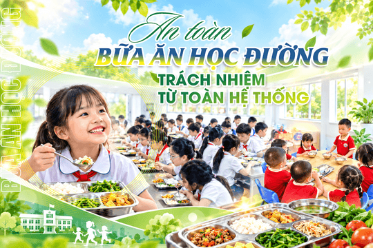 An toàn bữa ăn học đường - trách nhiệm từ toàn hệ thống