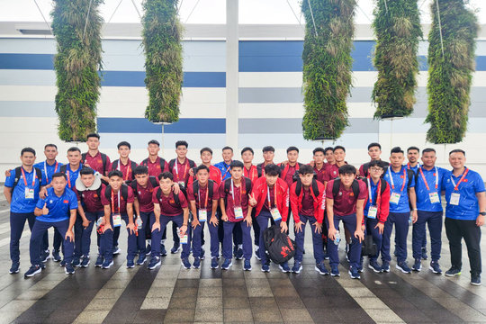 U23 Việt Nam đến Nagoya, sẵn sàng cho trận ra quân ASIAD 20