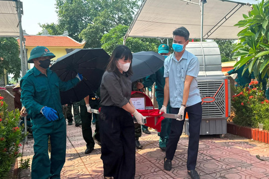 Thắp lên hy vọng từ những mẫu sinh phẩm xác định danh tính liệt sỹ
