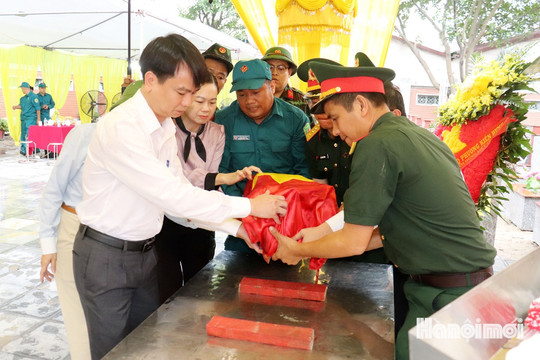 Phường Kiến Hưng giám định 9 mộ liệt sĩ chưa xác định được thông tin