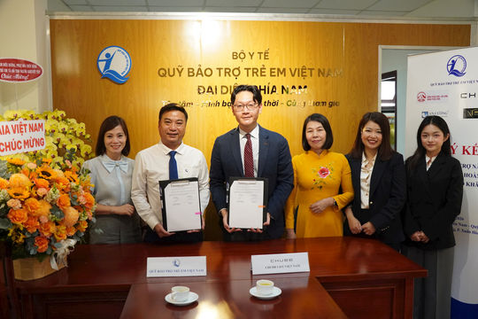 Quỹ Bảo trợ trẻ em Việt Nam khai trương Văn phòng phía Nam, tiếp nhận 7,5 tỷ đồng tài trợ