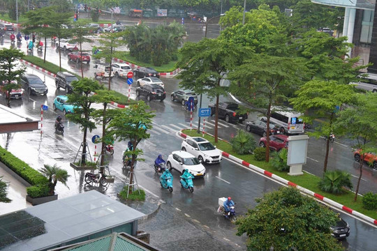 Hà Nội: Những xã, phường nào dự kiến mưa nhiều nhất trong 3 ngày tới?