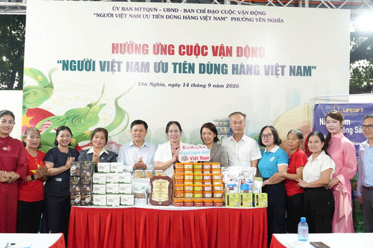 Phường Yên Nghĩa hưởng ứng Cuộc vận động “Người Việt Nam ưu tiên dùng hàng Việt Nam”