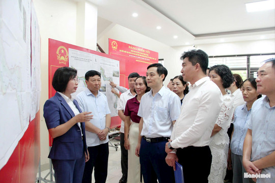 Lắng nghe ý kiến nhân dân từ những điểm trưng bày quy hoạch