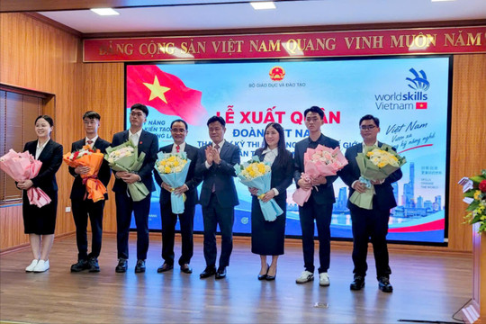 Đoàn Việt Nam xuất quân dự kỳ thi Kỹ năng nghề thế giới lần thứ 48