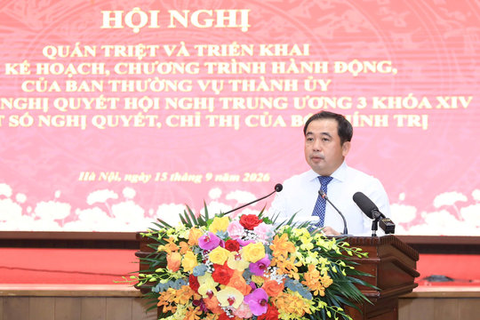 Phát triển Thủ đô xứng đáng với vị thế đặc biệt và sự tin tưởng của Trung ương