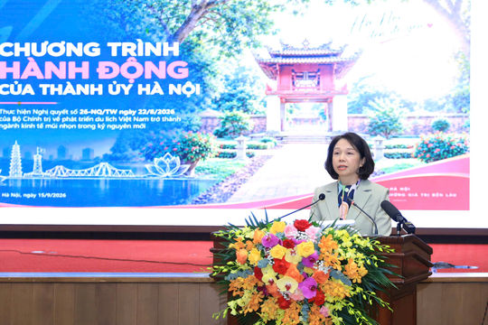 Hà Nội phấn đấu đón 47,5 đến 50,8 triệu lượt khách vào năm 2030