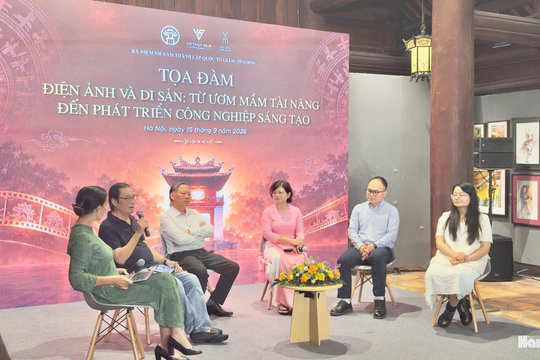 Toạ đàm “Điện ảnh và Di sản – Từ ươm mầm tài năng đến phát triển công nghiệp sáng tạo”