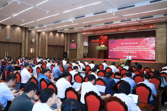Hà Nội triển khai các kế hoạch, chương trình hành động thực hiện một số nghị quyết, chỉ thị của Bộ Chính trị