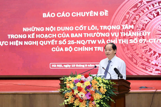 Chuyển trọng tâm công tác tư tưởng sang dẫn dắt nhận thức, tạo đồng thuận xã hội