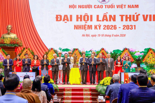 Ông Nguyễn Thanh Bình tái đắc cử Chủ tịch Hội Người cao tuổi Việt Nam khóa mới