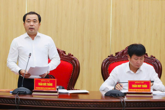 Đoàn kiểm tra, giám sát của Bộ Chính trị, Ban Bí thư thông qua dự thảo báo cáo (đợt 3) đối với Ban Thường vụ Tỉnh ủy Ninh Bình