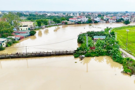 Hà Nội và nhiều tỉnh miền Bắc chủ động ứng phó mưa to, ngập úng, lũ quét