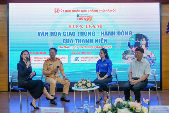 Phát huy vai trò của người trẻ trong xây dựng văn hóa giao thông Thủ đô