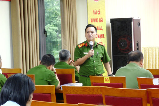 Phường Dương Nội nâng cao năng lực quản lý, chủ động phòng ngừa cháy nổ từ cơ sở