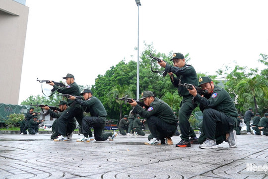 Rèn bản lĩnh trên thao trường, sẵn sàng bảo vệ Thủ đô