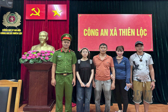 Công an xã Thiên Lộc kịp thời ngăn chặn vụ lừa đảo “bắt cóc online”