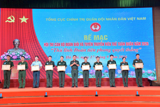 Khẳng định bản lĩnh, trí tuệ của cán bộ Đoàn toàn quân