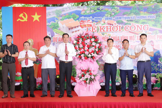 Thượng Phúc tăng tốc giải ngân vốn đầu tư công