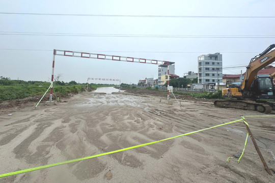 Thường Tín bàn giao mặt bằng cho chủ đầu tư dự án Trục không gian quốc lộ 1A