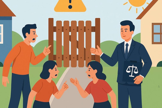 Câu chuyện hòa giải: Mất tình làng nghĩa xóm chỉ vì lối đi chung