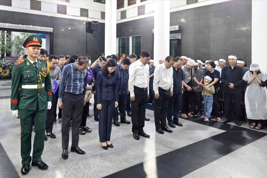 Lãnh đạo thành phố Hà Nội chia buồn với thân nhân các nạn nhân vụ cháy tại phường Tây Hồ