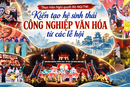 Kiến tạo hệ sinh thái công nghiệp văn hóa từ các lễ hội