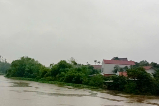 Cảnh báo mới nhất về lũ trên các sông Tích, Đáy, Bùi