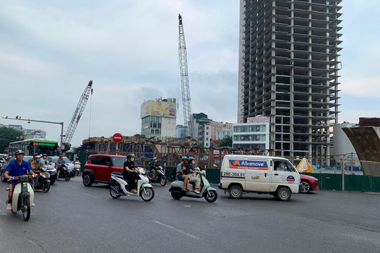 Hà Nội điều chỉnh giao thông phố La Thành để thi công Vành đai 1
