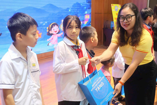 Hơn 780 triệu đồng hỗ trợ trẻ em có hoàn cảnh khó khăn nhân dịp Tết Trung thu