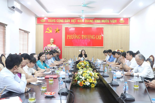 Phường Thượng Cát lắng nghe ý kiến nhân dân về Quy hoạch phân khu đô thị sông Hồng