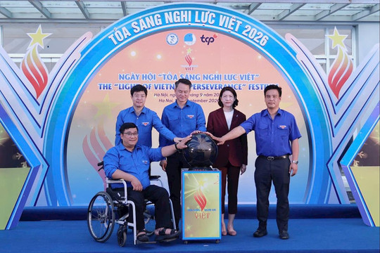 Nhiều hoạt động ý nghĩa tại Ngày hội "Tỏa sáng nghị lực Việt"