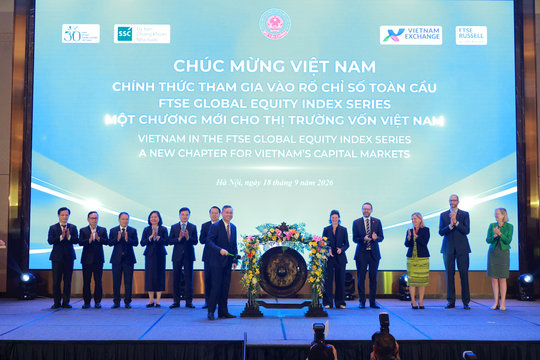 Việt Nam chính thức tham gia rổ chỉ số toàn cầu FTSE Russell Global Equity Index Series