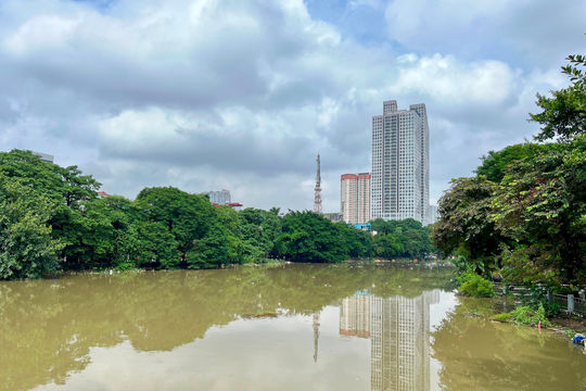 Hà Nội: Căng mình chống ngập trên lưu vực sông Nhuệ