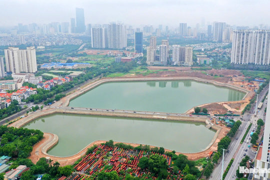 Hà Nội: Hệ thống công trình chống ngập đồng bộ bước đầu phát huy hiệu quả