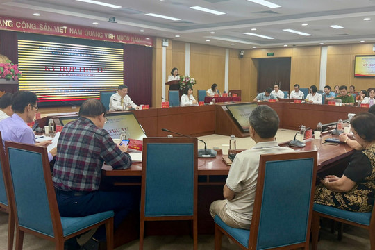 Phường Ô Chợ Dừa tổ chức lại thành 5 phòng chuyên môn