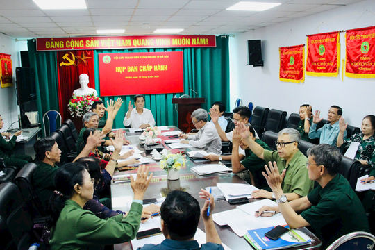 Hội Cựu Thanh niên Xung phong Hà Nội kiện toàn tổ chức, hướng về cơ sở