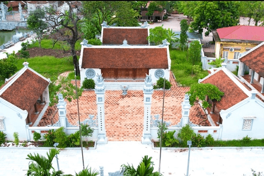 Xã Hồng Sơn đưa di sản Đình, Quán Đông Đoài lên không gian số