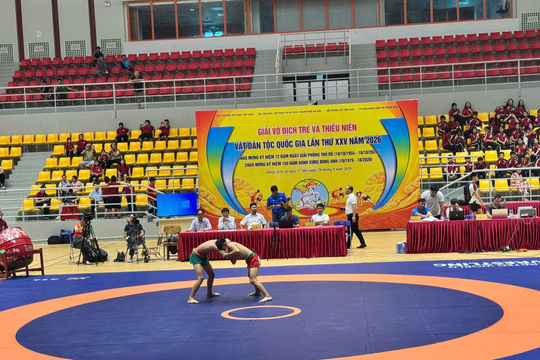 Khai mạc Giải vô địch trẻ và thiếu niên Vật dân tộc Quốc gia 2026