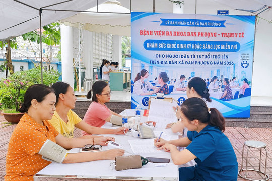 Xã Đan Phượng: Chủ động quản lý, chăm sóc sức khỏe toàn dân